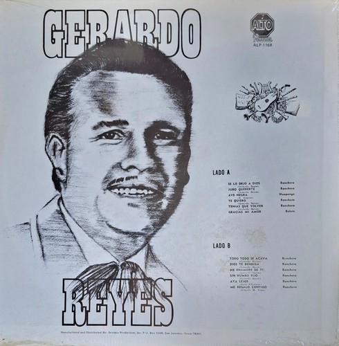 GERARDO REYES - LP SEALED ALTO ALP-1168 USA VERY RARE SAME AS SE LO DEJO A DIOS - Foto 2 di 3