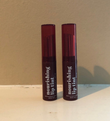 *NEW*WINE NOT ~ 2PK ~ NOURISHING LIP TINT ~ Bath & Body Works