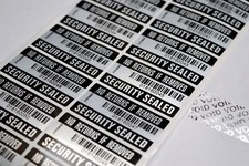 Tamper Proof No Returns If Removed Label Warranty Void Stickers Security Seal 