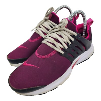 NIKE Shoes PRESTO GS SANGRIA Youth Size 5Y Pink White Running 833875-601 