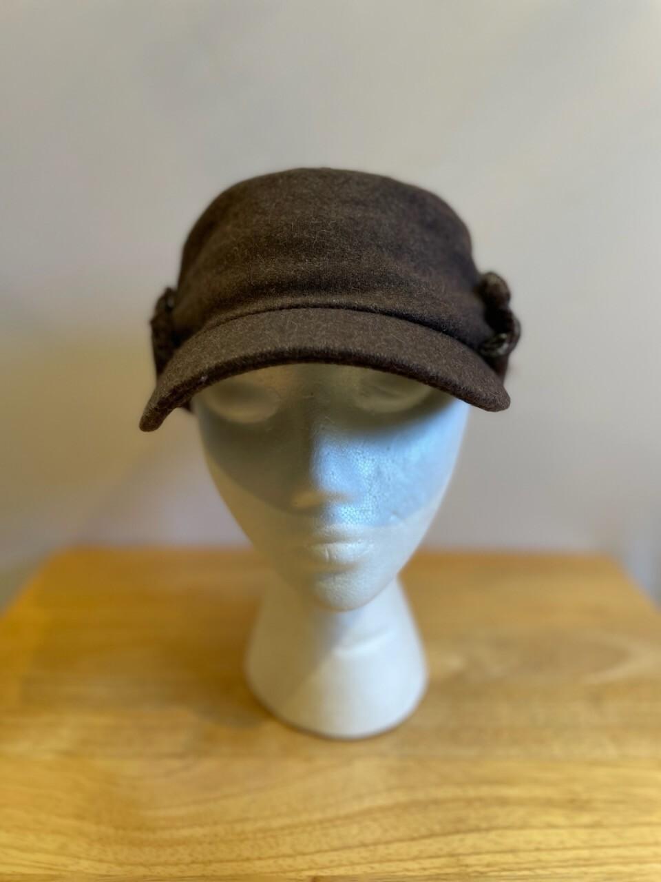 Grace Hats Cap Womens Cabbie brown One Size Lined