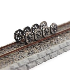 24pcs Ho Scale 38 Metal Spoked Wheels For Model Trains 187 Dc Wheels 24pcs Ho Scale 38 Metal Spoked Wheels For Model Trains 187 Dc Wheels