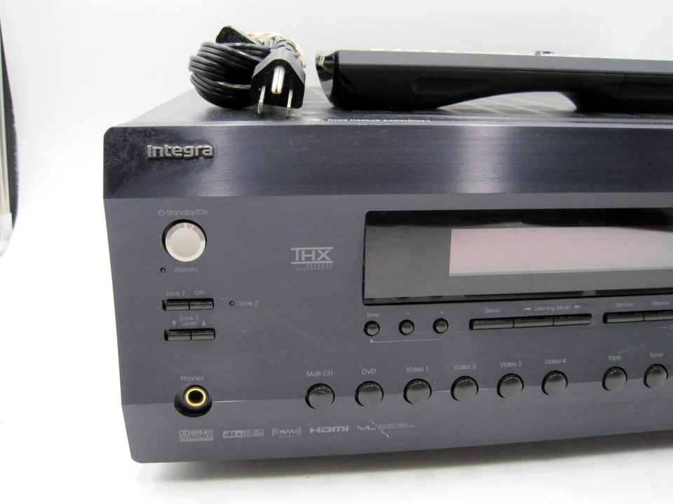 Onkyo Integra DTR-7.7 HDMI THX Stereo AV Receiver 1080p Bundle Remote&Power Cord - Image 3 of 4