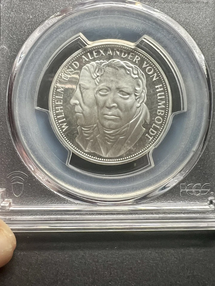 GERMANY. 1967, 5 Mark, Silver, F - PCGS PR67 - W&A von Humboldt, Stuttgart - Image 2 of 4