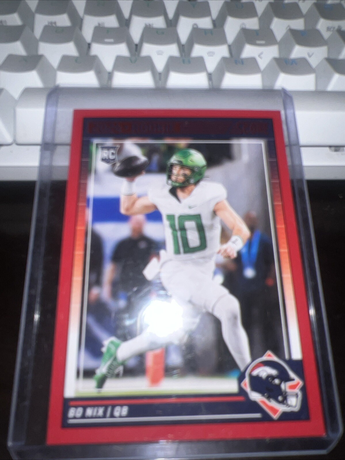 2024 Score - Rookies Red #332 Bo Nix (RC)