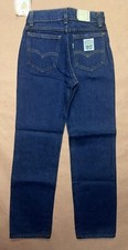Vintage 1980  s Levis Girls White Patch Jeans, Deadstock NWT, Size 10