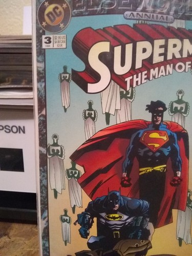 Superman Man of Steel Annual #3 1994 DC - Foto 2 di 3