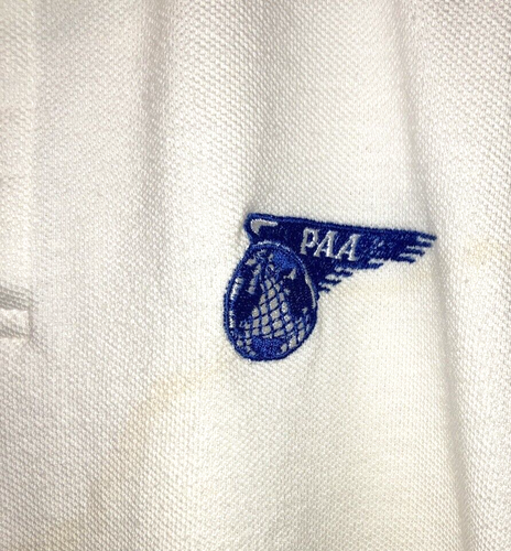 Pan Am Polo Shirt Vintage, By Outer Banks. Size Large. Logo from 1944-1955. CC30 - Picture 3 of 9