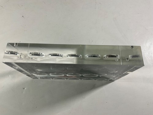 ESPOSITORE PORTAMONETE QUARTINA LUCITE VINTAGE CONTIENE CINQUE MONETE RETRO MAGNETICO - Foto 4 di 15