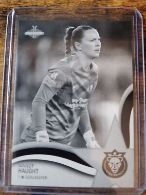 2024 Parkside NWSL Vol. 2 Mandy Haught Stars of NWSL Black & White #54 Royals