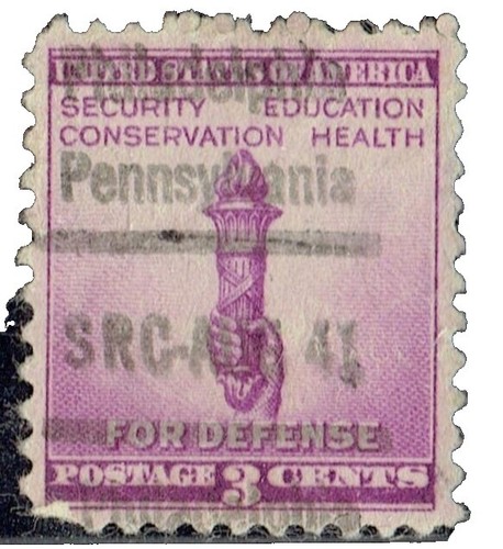 Philadephia, Penna. Type 44 Precancel - 9 cents Jefferson - U.S.  display picture 1
