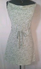 Shein Women Green Floral Light Slip On  Dress Size Medium