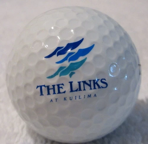 The Links at Kuilima, Hawaii, Golf Logo Ball, New