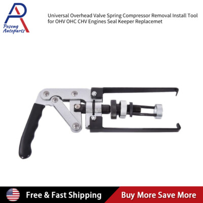 HD Overhead Valve Spring Remover Compressor Stem Engine Seal Keeper Replace Tool