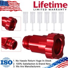 Spray Gun Cup Adapter 6x Filter Elements For Most Devilbiss Gti Gfg Finishline