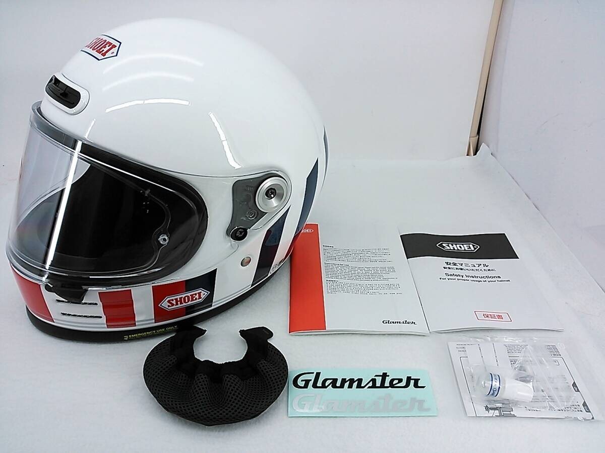 Shoei Full Face Motor cycle Helmet Glamster RESURRECTION