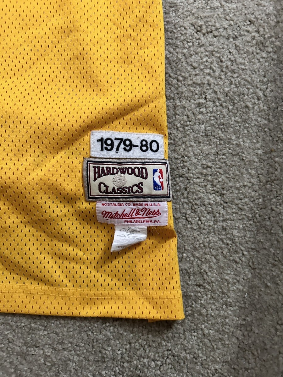 Mitchell@Ness Hardwood Classics 1979-80 LA Lakers Jersey Magic