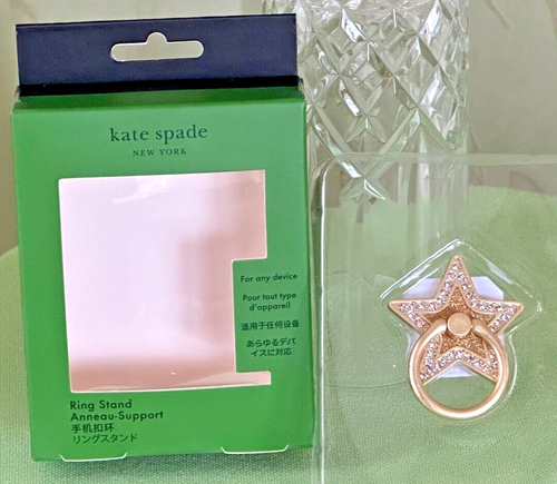 KATE SPADE STARLIGHT PHONE RING STAND:NWT STAR