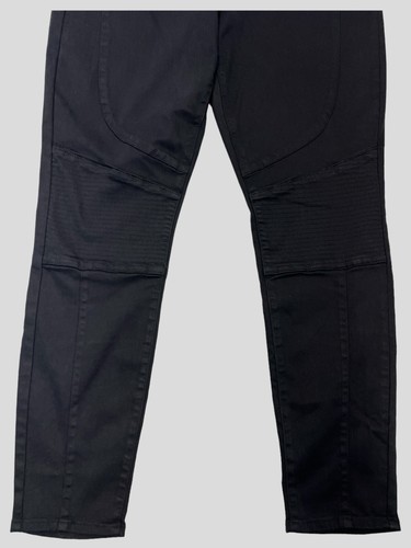 Pistola Rhia Black High Rise Moto Leggings Pull-On Stretch Elastic Waist Large - Picture 3 of 15