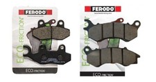 KYMCO PEOPLE ONE 125 2015 KIT PASTIGLIE FRENO ANTERIORI POSTERIORI FERODO