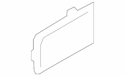 Cubierta de manija interior para Ford Transit-150 2009-2020 (N/P 9L3Z-1631458-AA)