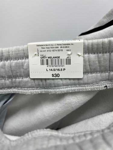 Xersion Light Gray Fleece Lined Sweatpants Leggings Girls Plus Sizes - Picture 7 of 7