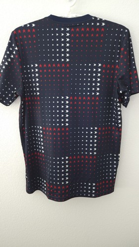 Adidas MLS Los Angeles Galaxy 2022 Mens Large America Pre-Match Jersey L329 - Picture 2 of 8