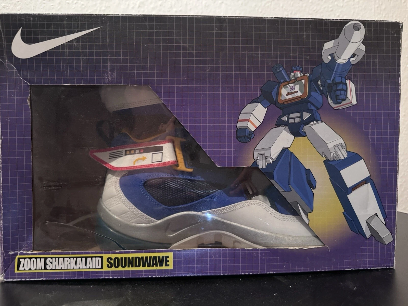 Rare nike zoom sharkalaid transformers supreme