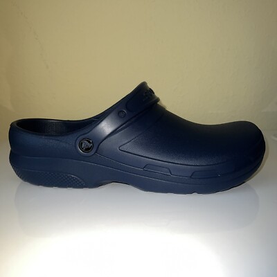 Crocs Specialist II Work Clogs Mens 10 Womens 12 Black Comfort‎ Slip On 205619 Crocs at Work Specialist II Unisex Slip Resistant Clog Work  main image 4