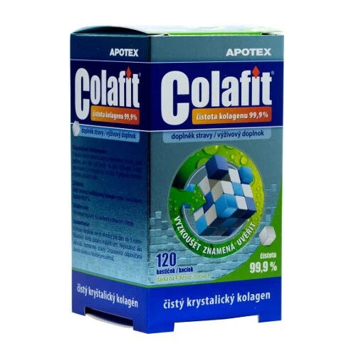 Genuine Apotex Colafit Pure Collagen Joints Bones Skin 120 crystals cube vitamin