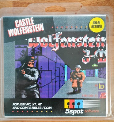 Vintage PC - Wolfenstein 3D  - 3,5''