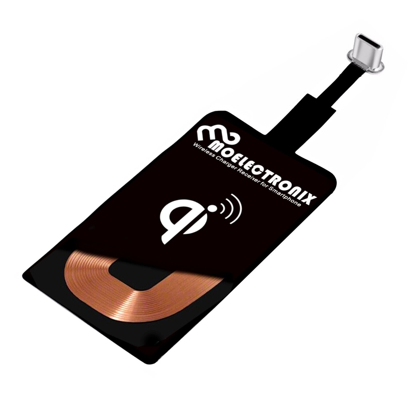USB TYP C Qi Wireless Empfänger für Samsung Galaxy A54 5G Adapter Ladegerät