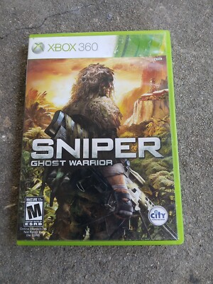 Sniper: Ghost Warrior Microsoft Xbox 360 CIB Complete With Manual