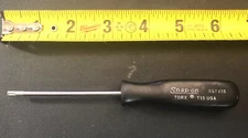 SNAP ON  SSTX15  T15 TORX Tip Screwdriver  USA