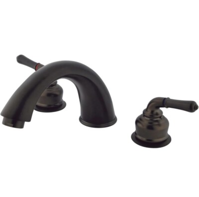 Kingston Brass KB365 Magellan Roman Tub Faucet, Oil Rubbed Bronze,8-Inch