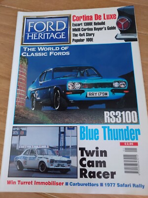 FORD HERITAGE 13 F/M 1996 RS3100 Capri/Mike Randall/Escort 1300e/Cortina De luxe