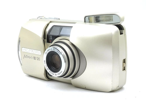 [Near MINT] Olympus Mju μ III 120 Point & Shoot Film Camera From JAPAN#1006