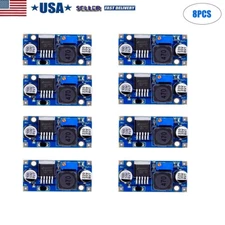 8pcs LM2596 Boost Module DC-DC Adjustable Step Up Voltage Converter Power Supply