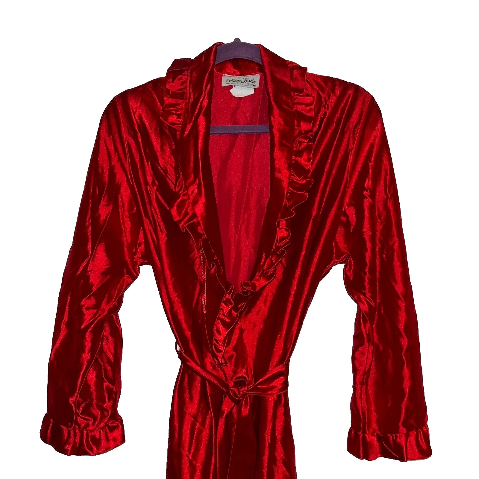 Pijamas y batas Vintage 1980s De Raso Para Mujeres