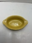 Fiesta Fiestaware Individual 9" Yellow Casserole Oval Au Gratin Baking Dish