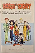 Rossi's Story 1982 Comic Mentadent with Giorgio Cavazzano Ferruccio Alessandri