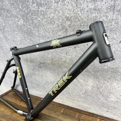 トレックフレーム Vintage Trek 8000 ZX Mountain Bike Frame 18in Matte Black Alloy