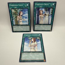 Forbidden Dress, Lance & Chalice Egyptian God Deck: Obelisk the Tormentor 1st Ed