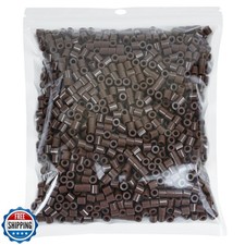 Tcthbc Fuse Beads 2000 Pieces 5mm Brown Melty Iron Beads Compatible with Perl