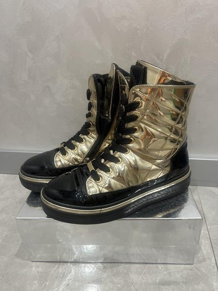 Women Baldinini Boots Gold 39