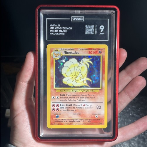 Ninetales graded TAG 9 for sale on eBay