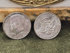 1968-D Kennedy Half Dollar 40% Silver US Coin 50C Collectible Ungraded