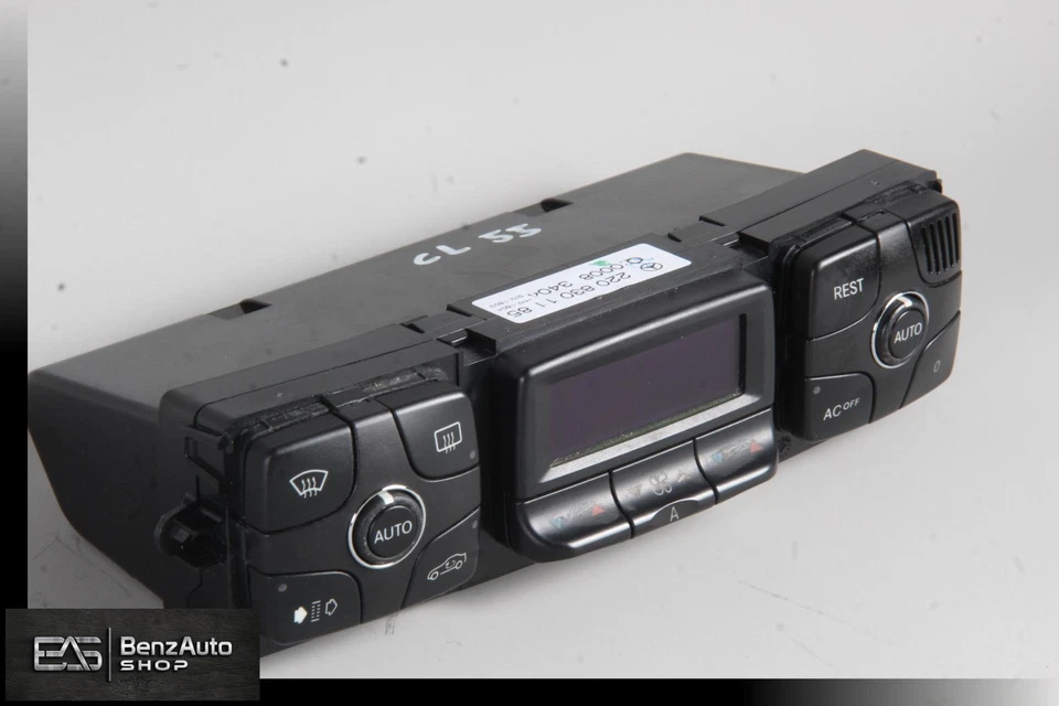 00-06 Mercedes W215 CL55 AMG CL600 AIRE ACONDICIONADO AIRE ACONDICIONADO CALEFACCIÓN CLIMATIZACIÓN FABRICANTE DE EQUIPOS ORIGINALES Foto 2 de 4