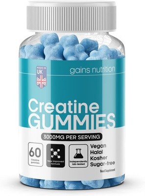GN Creatin Gummies | 60 Kautabletten für 60 Stück (1er Pack) 