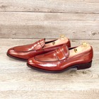 * NEW * $455 TO BOOT NEW YORK Dupont Loafer Italy 9 M  Neiman Marcus * new Trees — photo 10
